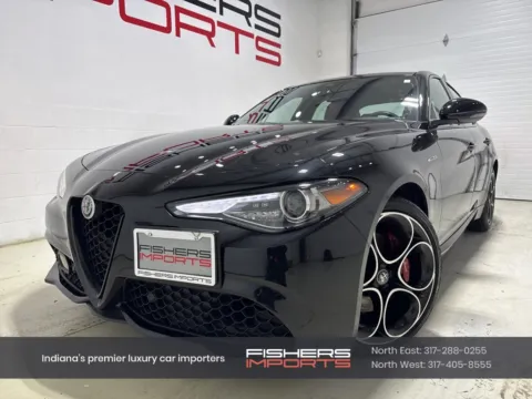 Black 2023 Alfa Romeo Giulia Veloce for sale in Fishers, IN