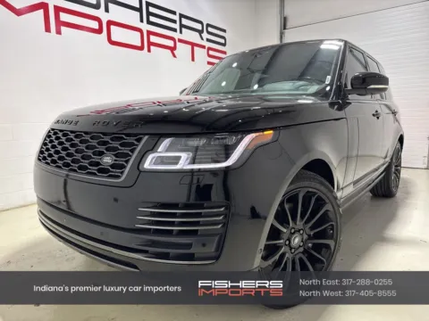 Black 2019 Land Rover Range Rover 5.0L V8 Supercharged Autobiography for sale in Fishers, IN