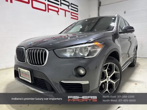 Gray 2018 BMW X1 xDrive28i for sale in Fishers, IN
