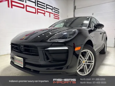 Black 2025 Porsche Macan T for sale in Fishers, IN