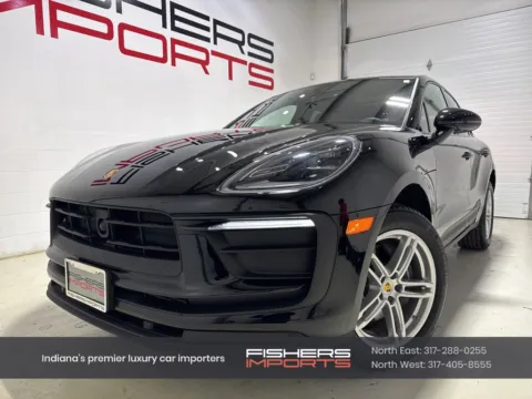 Black 2025 Porsche Macan T for sale in Fishers, IN