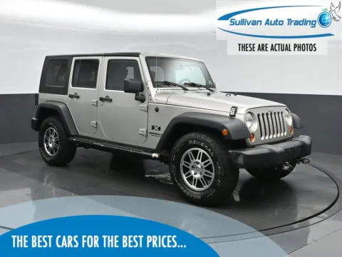 Gray 2007 Jeep Wrangler Unlimited X for sale in Fredericksburg, VA