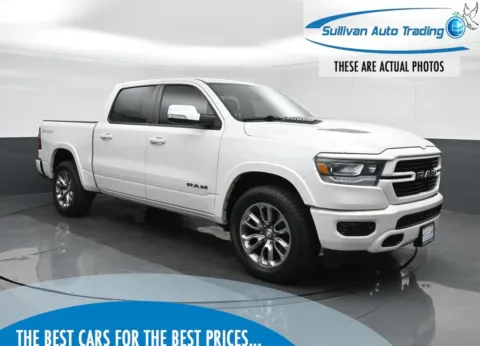 White 2020 Ram 1500 Laramie for sale in Fredericksburg, VA