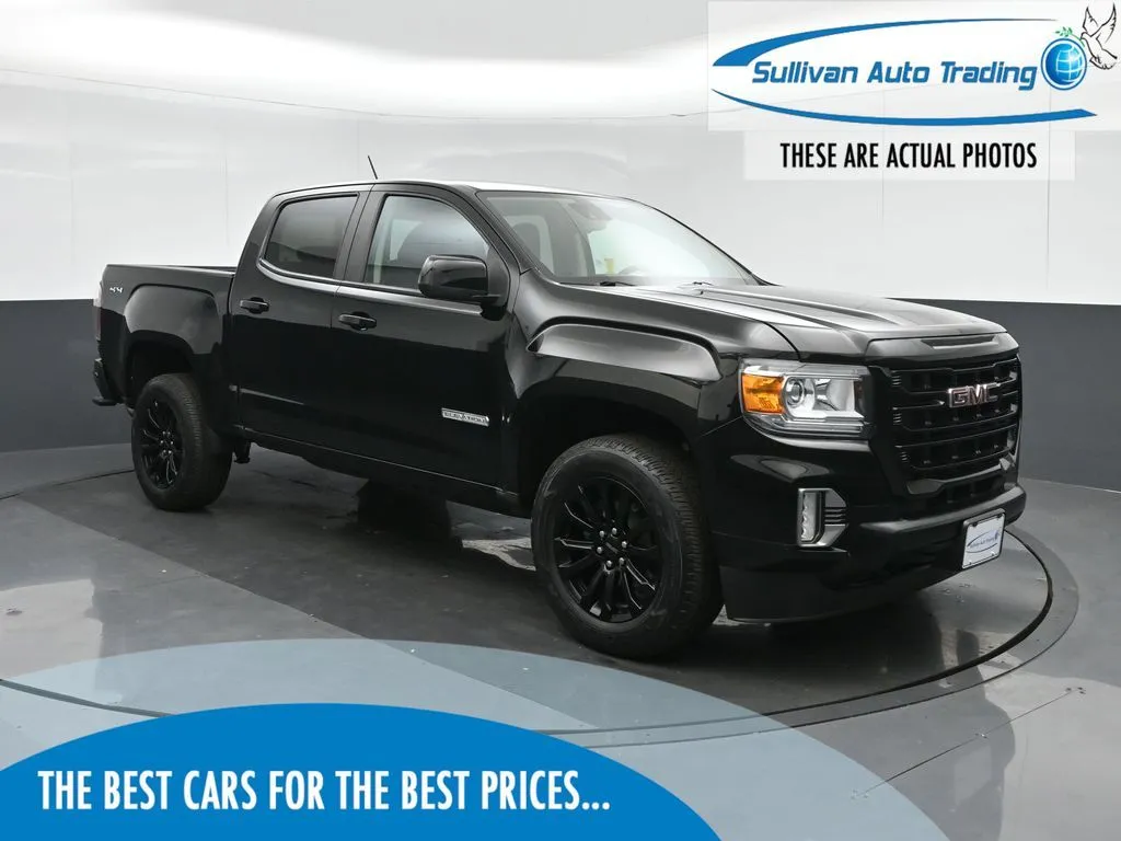 Black 2022 GMC Canyon Elevation for sale in Norfolk, VA