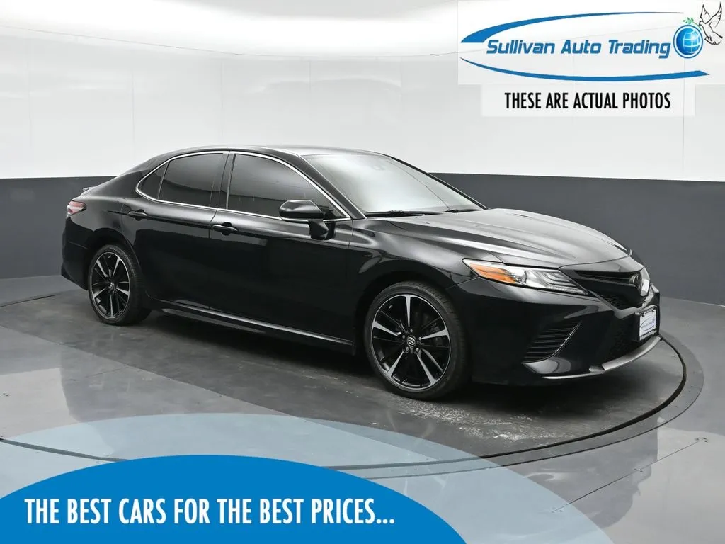 Black 2019 Toyota Camry XSE for sale in Norfolk, VA