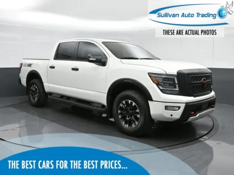 White 2023 Nissan Titan PRO-4X for sale in Fredericksburg, VA