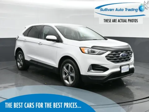 White 2022 Ford Edge SEL for sale in Fredericksburg, VA
