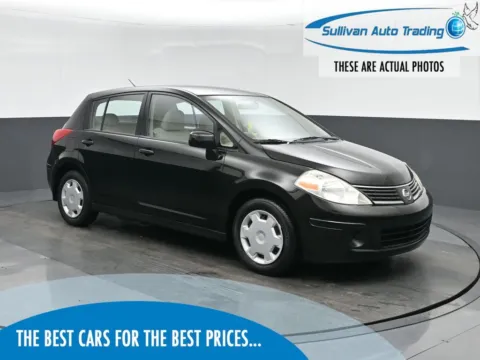 Black 2007 Nissan Versa 1.8 S for sale in Fredericksburg, VA