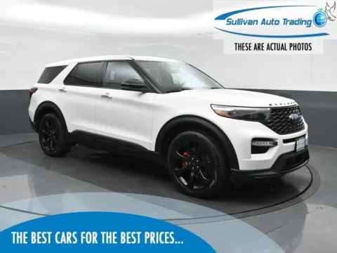 White 2022 Ford Explorer ST for sale in Fredericksburg, VA