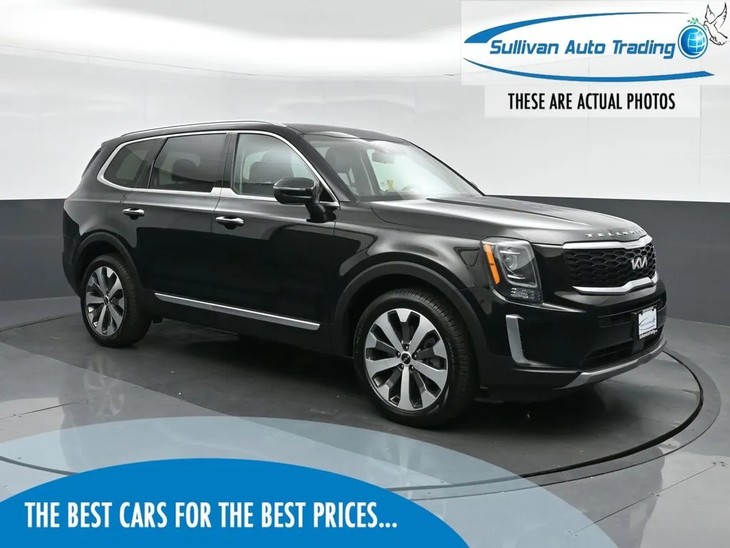 Black 2022 Kia Telluride S for sale in Norfolk, VA
