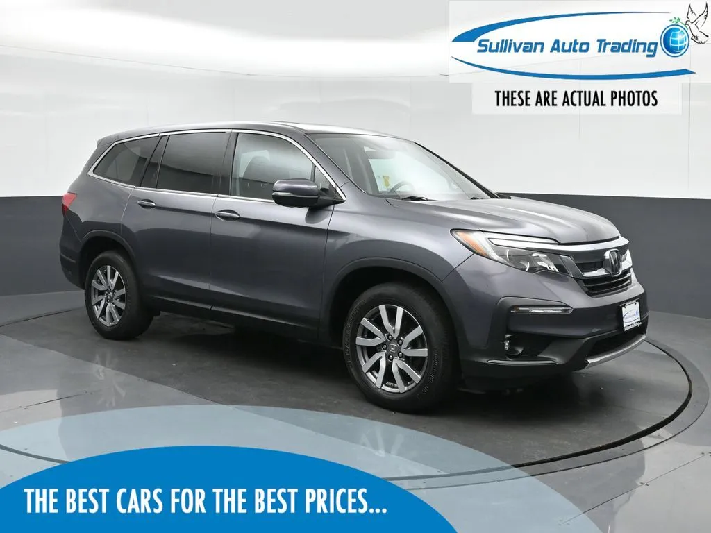 Silver 2021 Honda Pilot EX-L for sale in Fredericksburg, VA