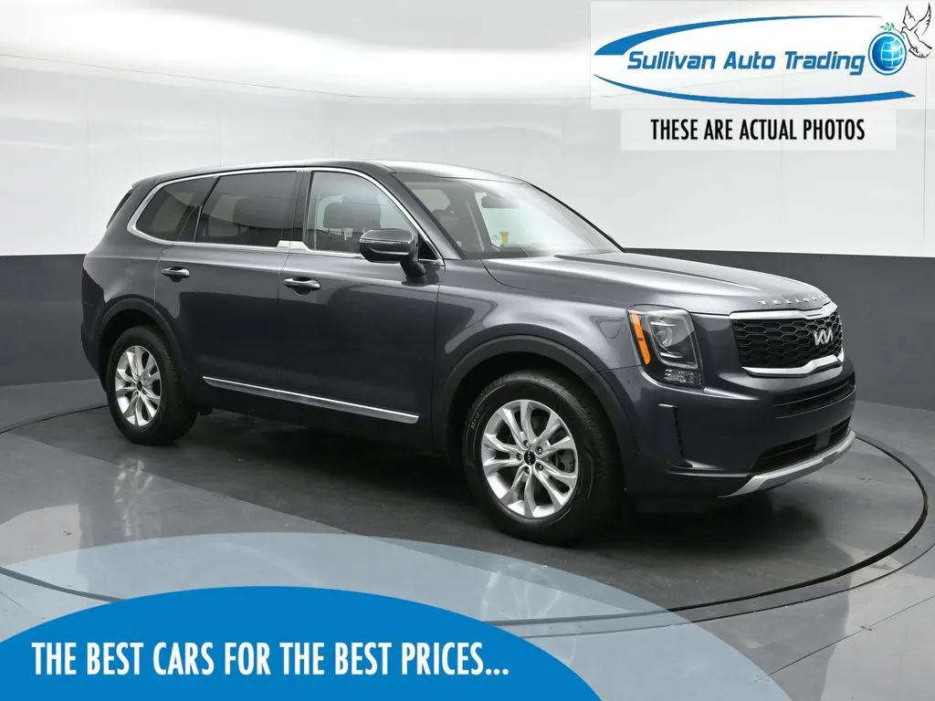 Gray 2022 Kia Telluride LX for sale in Fredericksburg, VA