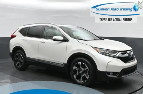 White 2017 Honda CR-V Touring for sale in Fredericksburg, VA
