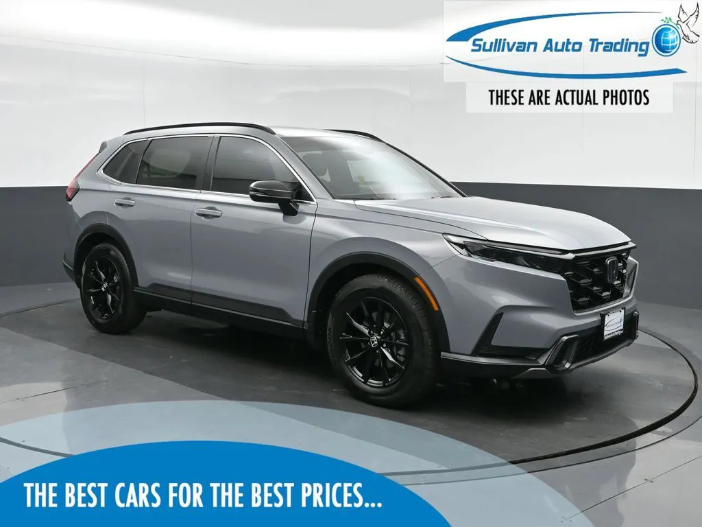 Gray 2024 Honda CR-V Hybrid Sport-L for sale in Fredericksburg, VA