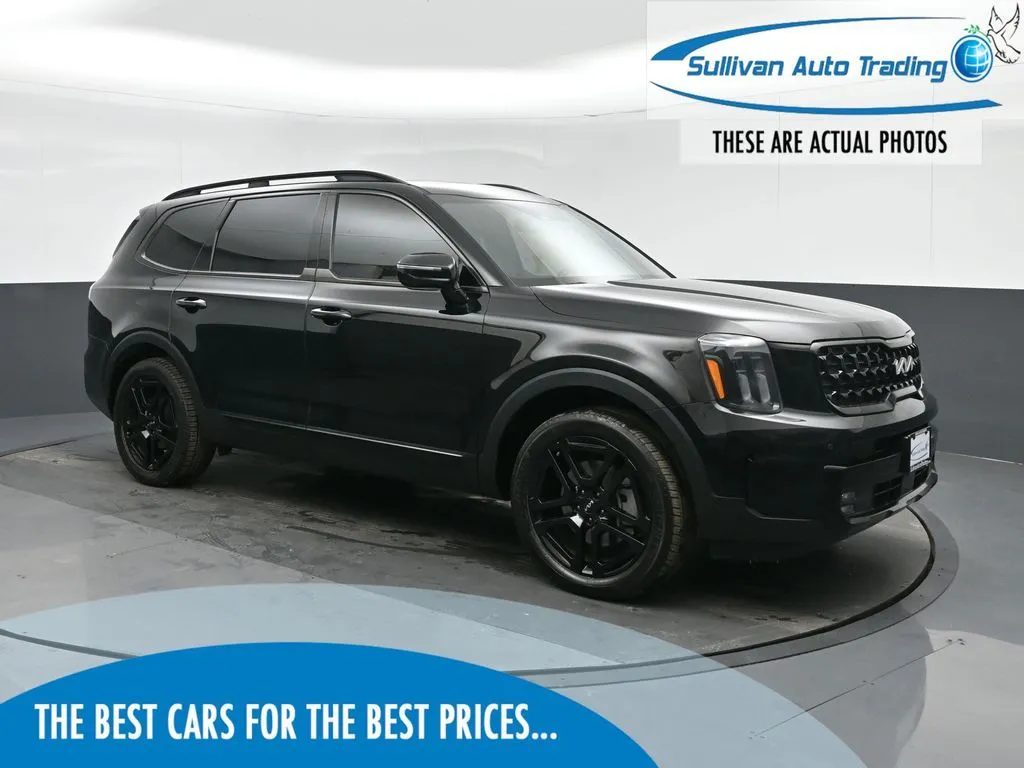 Black 2024 Kia Telluride SX X-Line for sale in Fredericksburg, VA