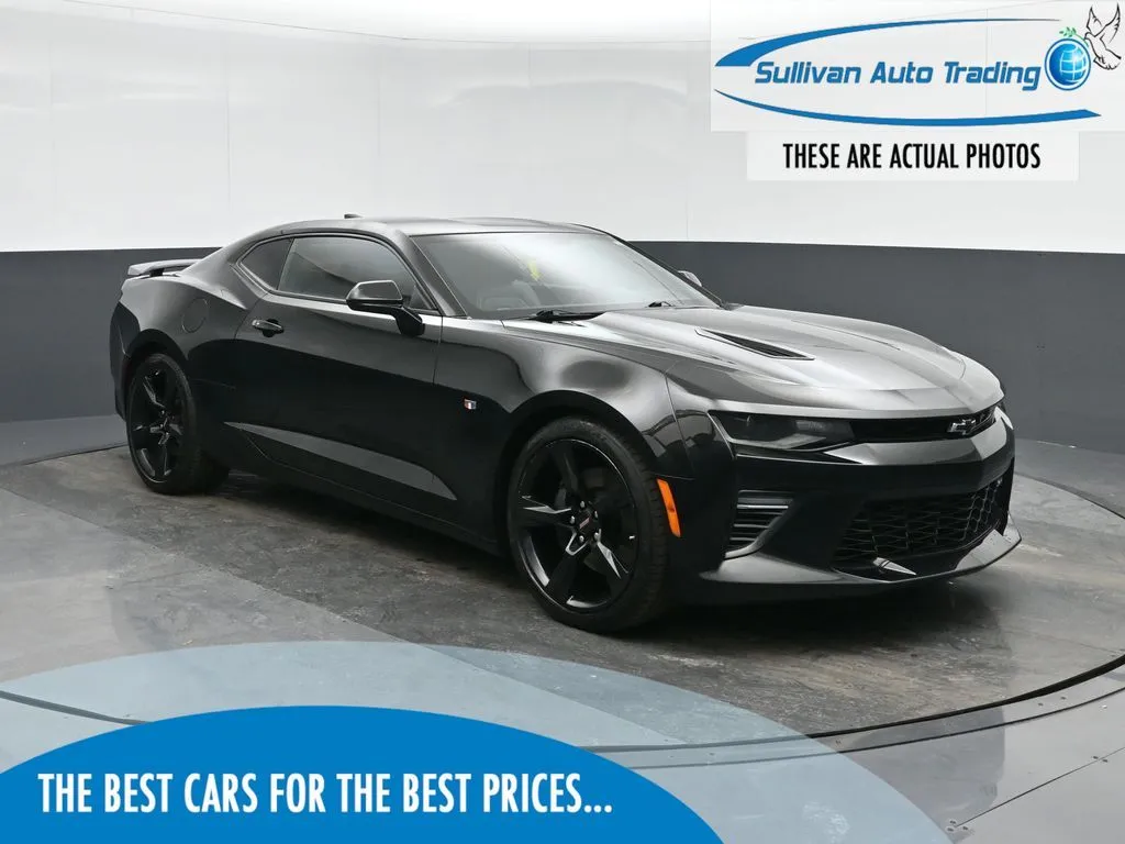 Black 2016 Chevrolet Camaro SS for sale in Fredericksburg, VA
