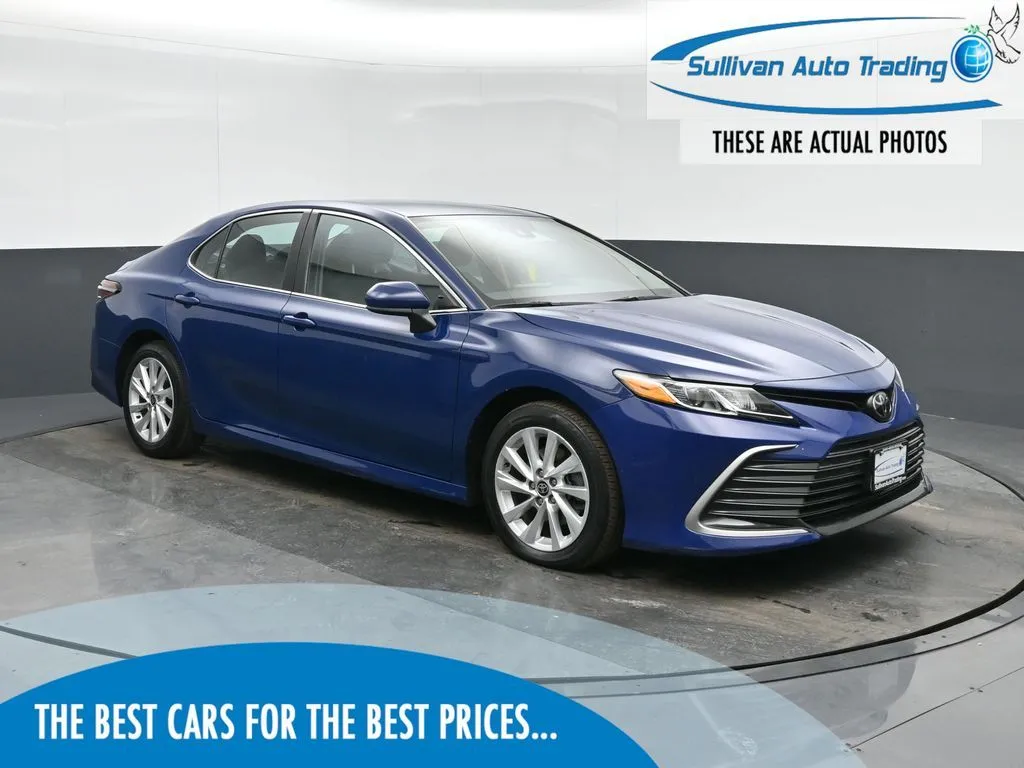 Blue 2024 Toyota Camry LE for sale in Fredericksburg, VA