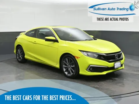 Beige 2019 Honda Civic EX for sale in Fredericksburg, VA