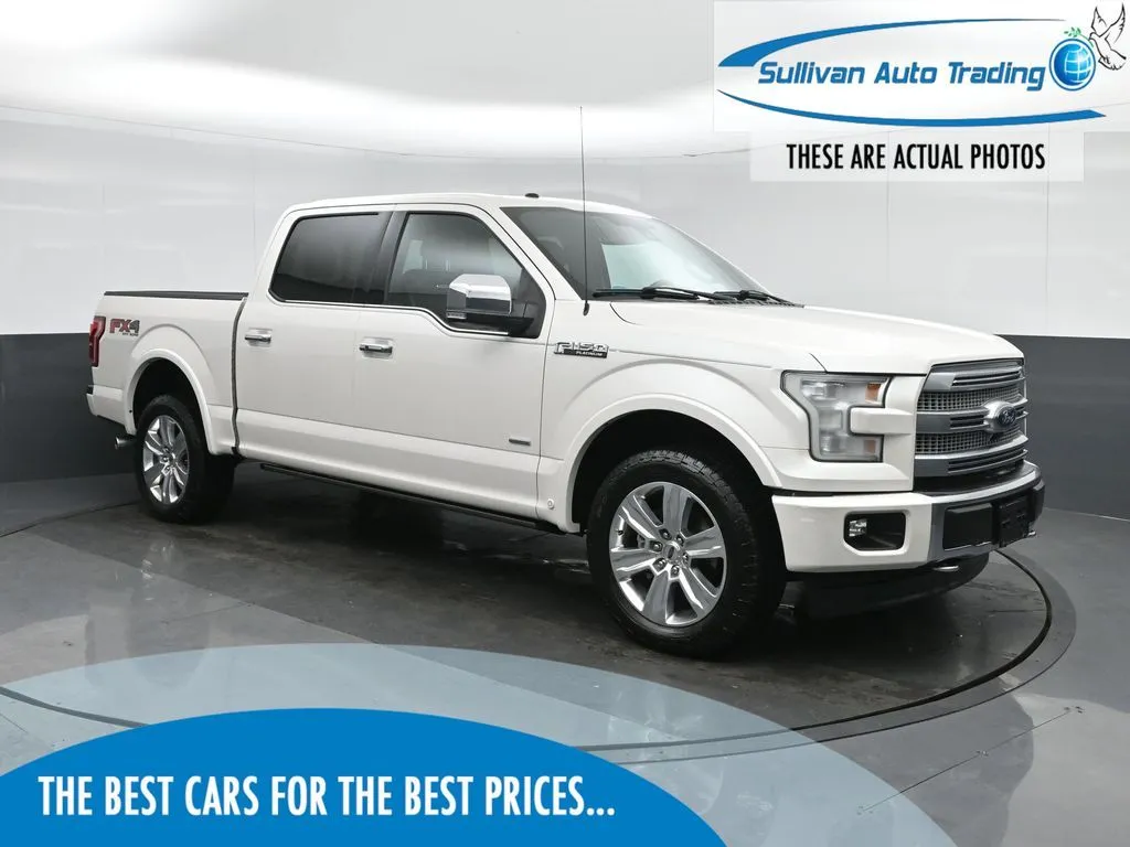 White 2017 Ford F-150 Platinum for sale in Fredericksburg, VA