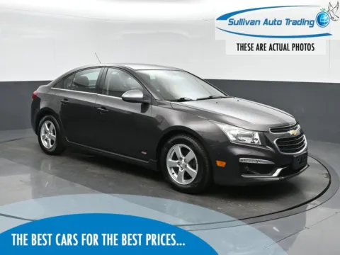 Gray 2015 Chevrolet Cruze 1LT for sale in Fredericksburg, VA