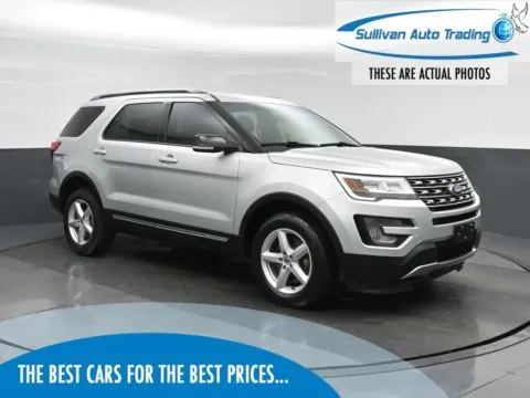 Silver 2017 Ford Explorer XLT for sale in Fredericksburg, VA