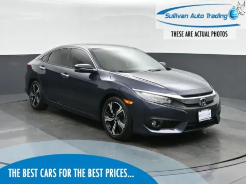 Blue 2018 Honda Civic Touring for sale in Fredericksburg, VA