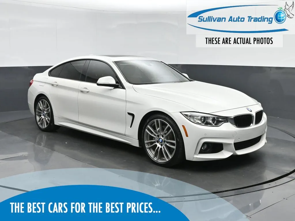 White 2016 BMW 4 Series 428i Gran Coupe for sale in Norfolk, VA