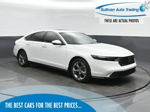 White 2023 Honda Accord Hybrid EX-L for sale in Fredericksburg, VA