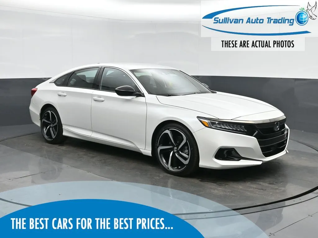 White 2022 Honda Accord Sport for sale in Fredericksburg, VA