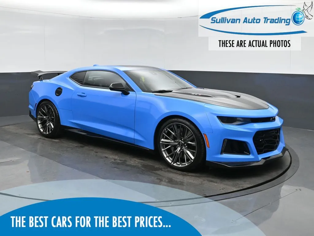 Blue 2022 Chevrolet Camaro ZL1 for sale in Fredericksburg, VA