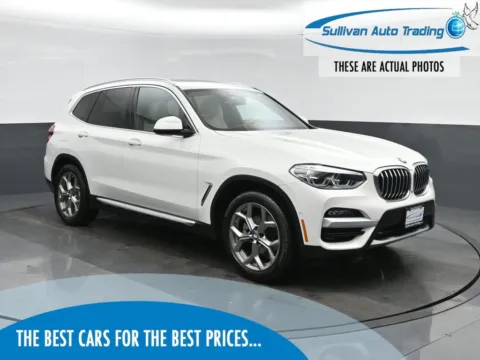 White 2021 BMW X3 sDrive30i for sale in Fredericksburg, VA