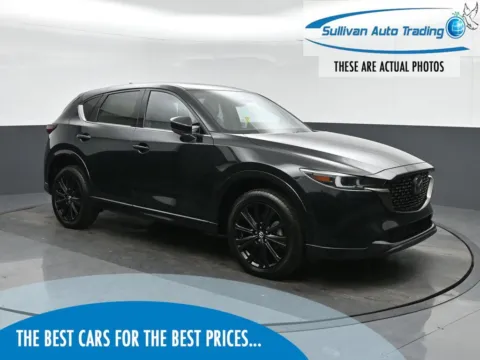 Black 2022 Mazda CX-5 2.5 Turbo for sale in Fredericksburg, VA