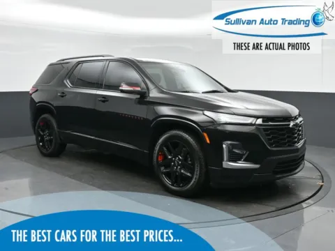 Black 2022 Chevrolet Traverse Premier for sale in Fredericksburg, VA