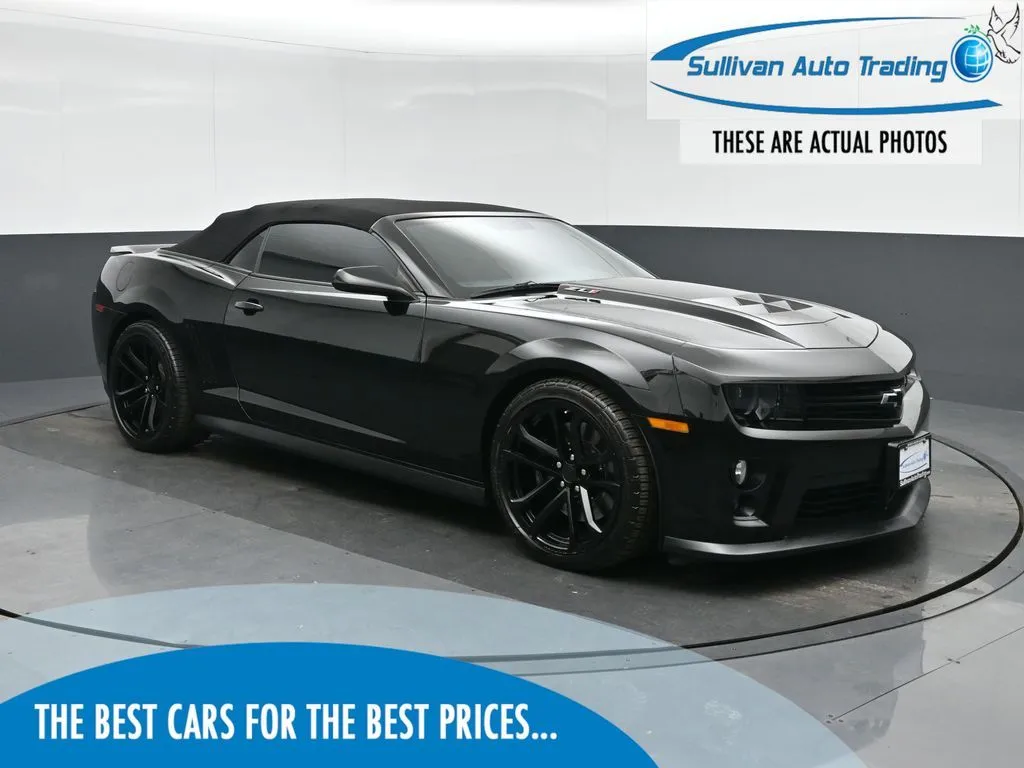Black 2015 Chevrolet Camaro ZL1 for sale in Norfolk, VA
