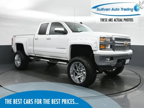 White 2015 Chevrolet Silverado 1500 LT for sale in Fredericksburg, VA