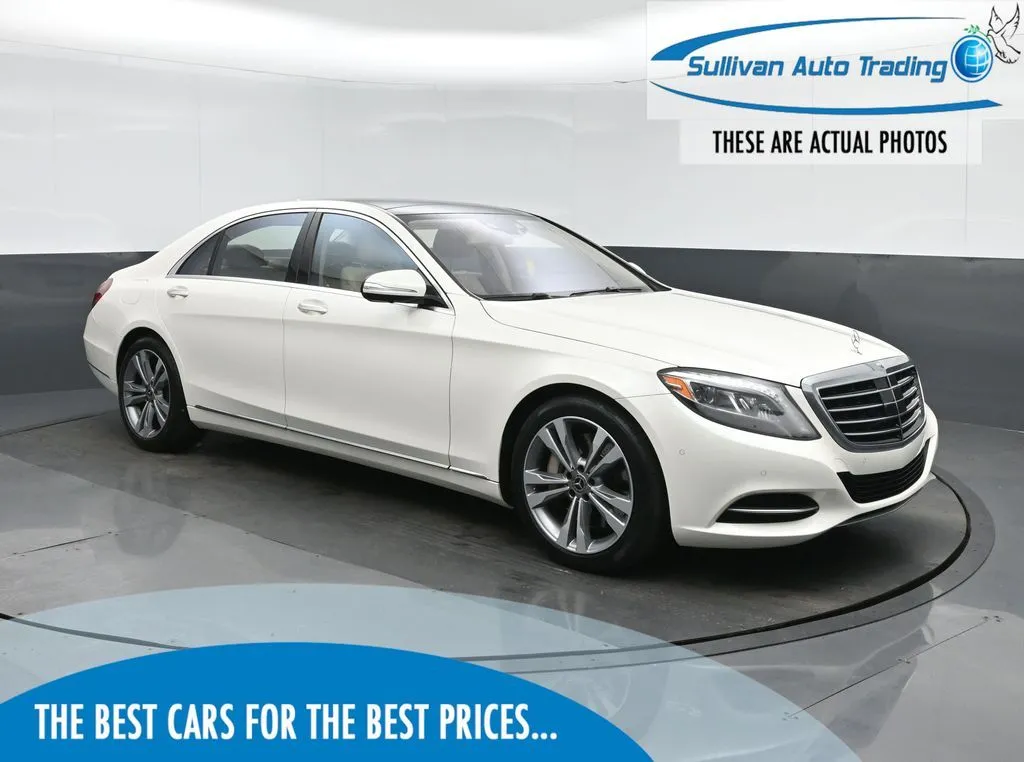 White 2017 Mercedes-Benz S-Class S 550 for sale in Fredericksburg, VA