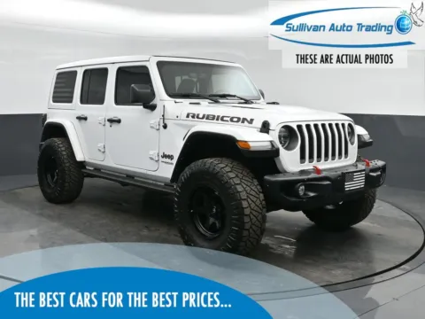 White 2022 Jeep Wrangler Unlimited Rubicon for sale in Fredericksburg, VA