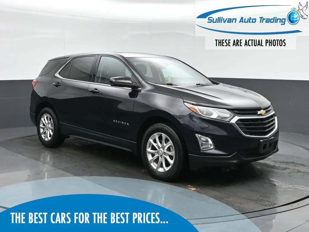 Blue 2020 Chevrolet Equinox LT for sale in Fredericksburg, VA