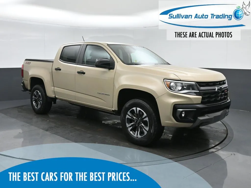Beige 2022 Chevrolet Colorado Z71 for sale in Norfolk, VA