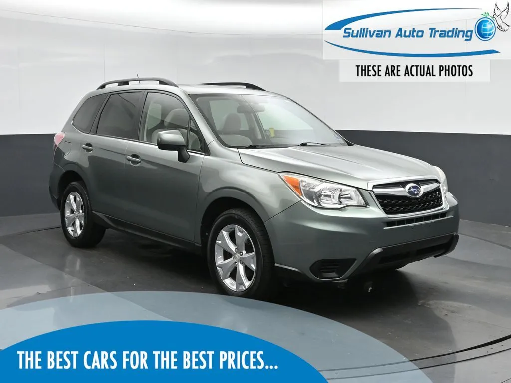 Green 2014 Subaru Forester 2.5i Premium for sale in Norfolk, VA