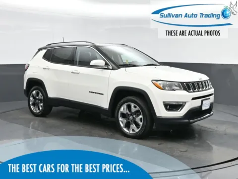 White 2018 Jeep Compass Limited for sale in Fredericksburg, VA
