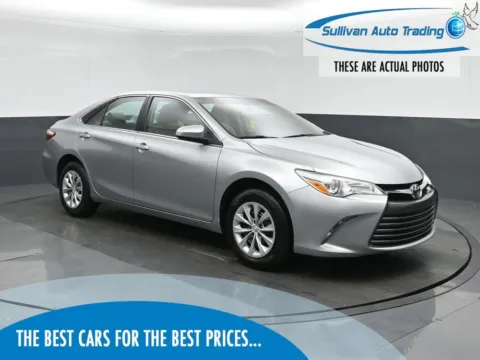 Silver 2017 Toyota Camry LE for sale in Fredericksburg, VA