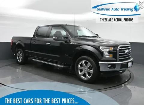 Black 2017 Ford F-150 for sale in Fredericksburg, VA