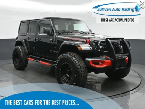 Black 2020 Jeep Wrangler Unlimited Rubicon for sale in Fredericksburg, VA