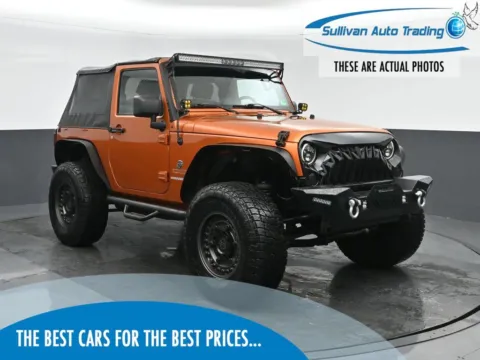 Orange 2010 Jeep Wrangler Sport for sale in Fredericksburg, VA
