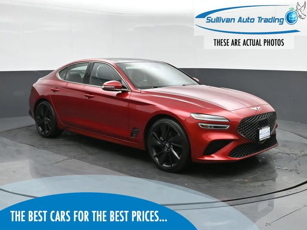 Red 2023 Genesis G70 2.0T for sale in Fredericksburg, VA