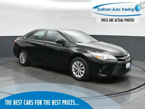 Black 2015 Toyota Camry LE for sale in Fredericksburg, VA