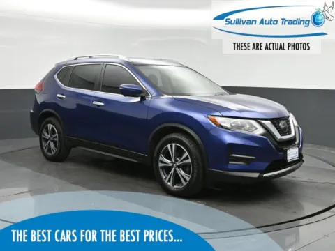 Blue 2019 Nissan Rogue SV for sale in Fredericksburg, VA