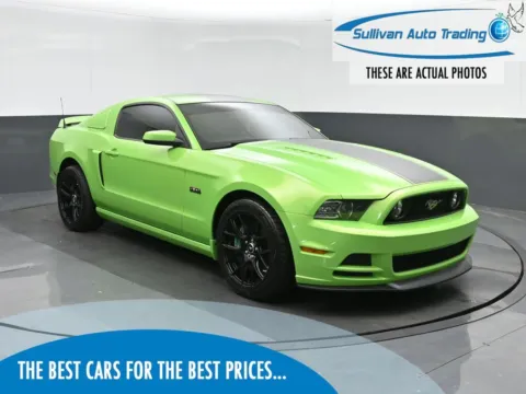 Green 2014 Ford Mustang GT Premium for sale in Fredericksburg, VA