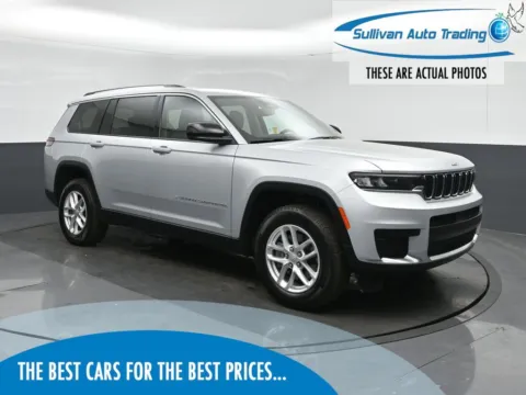 Silver 2023 Jeep Grand Cherokee L Laredo for sale in Fredericksburg, VA
